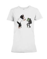 Frog Piggy Fiction Dance Shirt Premium Fit Ladies Tee thumbnail