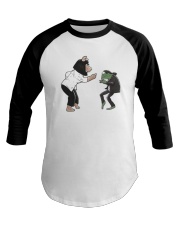 Frog Piggy Fiction Dance Shirt Baseball Tee thumbnail