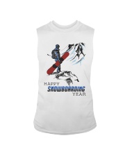 Mountain Happy Snowboarding Year Shirt Sleeveless Tee thumbnail