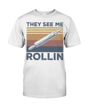 Vintage They See Me Rollin Shirt Premium Fit Mens Tee thumbnail