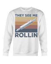 Vintage They See Me Rollin Shirt Crewneck Sweatshirt thumbnail