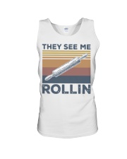 Vintage They See Me Rollin Shirt Unisex Tank thumbnail
