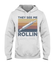 Vintage They See Me Rollin Shirt Hooded Sweatshirt thumbnail