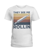 Vintage They See Me Rollin Shirt Ladies T-Shirt thumbnail