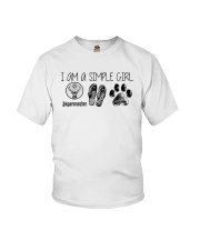 I Am A Simple Girl Like Jagermeister Slipper Shirt Youth T-Shirt thumbnail