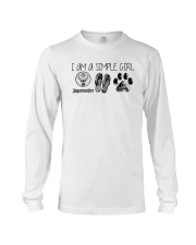 I Am A Simple Girl Like Jagermeister Slipper Shirt Long Sleeve Tee thumbnail