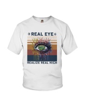 Vintage Weed Real Eye Realize Real High Shirt Youth T-Shirt thumbnail