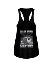 Trucker Black Smoke Matter Shirt Ladies Flowy Tank thumbnail