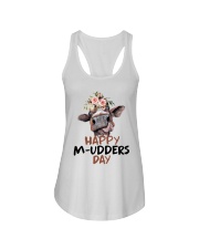 Happy M Udders Day Shirt Ladies Flowy Tank tile