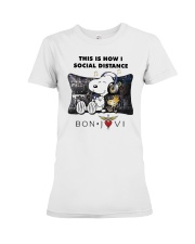 This Is How I Social Distance Bon Jovi Shirt Premium Fit Ladies Tee thumbnail