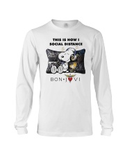 This Is How I Social Distance Bon Jovi Shirt Long Sleeve Tee thumbnail