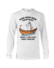 Unicorn Row Row Row Your Boat Gently Fuck Shirt Long Sleeve Tee thumbnail