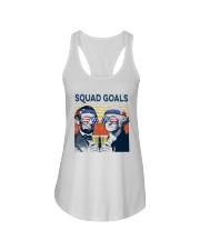 Vintage American Flag Squad Goals Shirt Ladies Flowy Tank thumbnail
