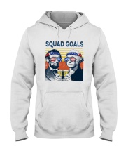 Vintage American Flag Squad Goals Shirt Hooded Sweatshirt thumbnail