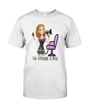 Hair Stylist The Struggle Is Real Shirt Premium Fit Mens Tee thumbnail