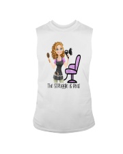 Hair Stylist The Struggle Is Real Shirt Sleeveless Tee thumbnail