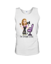 Hair Stylist The Struggle Is Real Shirt Unisex Tank thumbnail