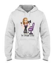 Hair Stylist The Struggle Is Real Shirt Hooded Sweatshirt thumbnail