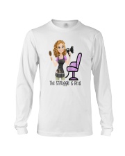 Hair Stylist The Struggle Is Real Shirt Long Sleeve Tee thumbnail