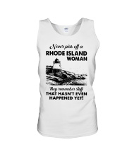 Never Piss Off A Rhode Island Woman Shirt Unisex Tank thumbnail