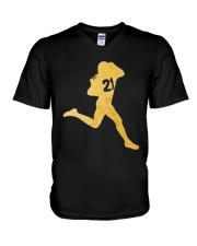 Prime Celebration Metallic Shirt V-Neck T-Shirt thumbnail