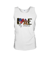 American Flag Love My Veteran Shirt Unisex Tank thumbnail