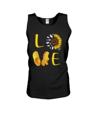 Sunflower Crocs Love Shirt Unisex Tank tile
