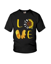 Sunflower Crocs Love Shirt Youth T-Shirt tile