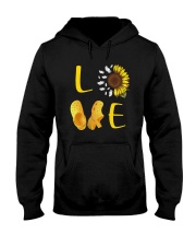 Sunflower Crocs Love Shirt Hooded Sweatshirt tile