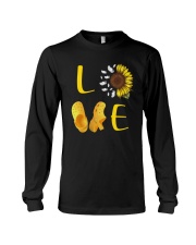 Sunflower Crocs Love Shirt Long Sleeve Tee tile