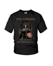 The Throne Belongs To Liverpool Fc Shirt Youth T-Shirt thumbnail
