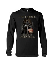 The Throne Belongs To Liverpool Fc Shirt Long Sleeve Tee thumbnail