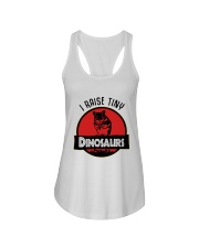 Mouse I Raise Tiny Dinosaurs Shirt Ladies Flowy Tank thumbnail