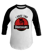 Mouse I Raise Tiny Dinosaurs Shirt Baseball Tee thumbnail