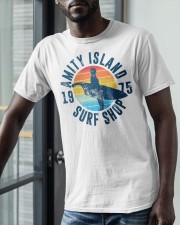 Vintage Amity Island Surf Shop 1975 Shirt Classic T-Shirt apparel-classic-tshirt-lifestyle-front-39