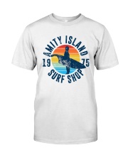 Vintage Amity Island Surf Shop 1975 Shirt Premium Fit Mens Tee thumbnail