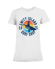 Vintage Amity Island Surf Shop 1975 Shirt Premium Fit Ladies Tee thumbnail