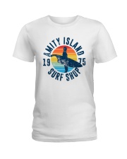 Vintage Amity Island Surf Shop 1975 Shirt Ladies T-Shirt thumbnail