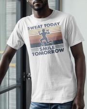 Vintage Sweat Today Smile Tomorrow Shirt Classic T-Shirt apparel-classic-tshirt-lifestyle-front-39