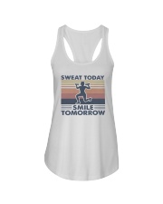 Vintage Sweat Today Smile Tomorrow Shirt Ladies Flowy Tank thumbnail