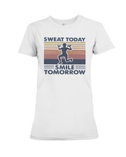 Vintage Sweat Today Smile Tomorrow Shirt Premium Fit Ladies Tee thumbnail