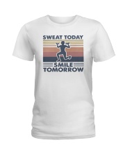 Vintage Sweat Today Smile Tomorrow Shirt Ladies T-Shirt thumbnail