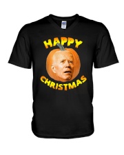 Joe Biden Happy Christmas Shirt V-Neck T-Shirt thumbnail