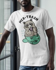 Mermaid Raccoon Mer Trash Shirt Classic T-Shirt apparel-classic-tshirt-lifestyle-front-39