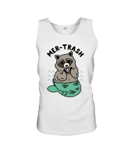 Mermaid Raccoon Mer Trash Shirt Unisex Tank thumbnail