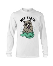 Mermaid Raccoon Mer Trash Shirt Long Sleeve Tee thumbnail