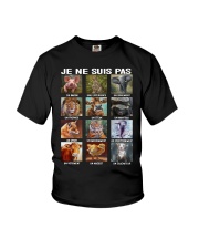 Je Ne Suis Pas Du Bacon Une Expérience Un Shirt Youth T-Shirt thumbnail