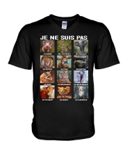 Je Ne Suis Pas Du Bacon Une Expérience Un Shirt V-Neck T-Shirt thumbnail