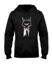 Wolf Retribution Shirt Hooded Sweatshirt thumbnail