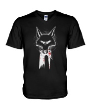 Wolf Retribution Shirt V-Neck T-Shirt thumbnail